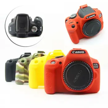 

Lightweight Silicone Protective Camera Body Cover Case Skin Bag for Canon 1300D 1500D New SLR Camera Bag