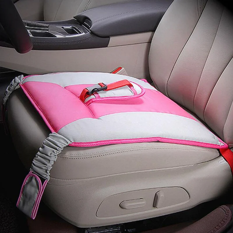 Автомобильный ремень безопасности для беременных женщин, для вождения, с подушкой, наплечный коврик, автомобильный мягкий ремень, защитный чехол для беременных - Название цвета: PK