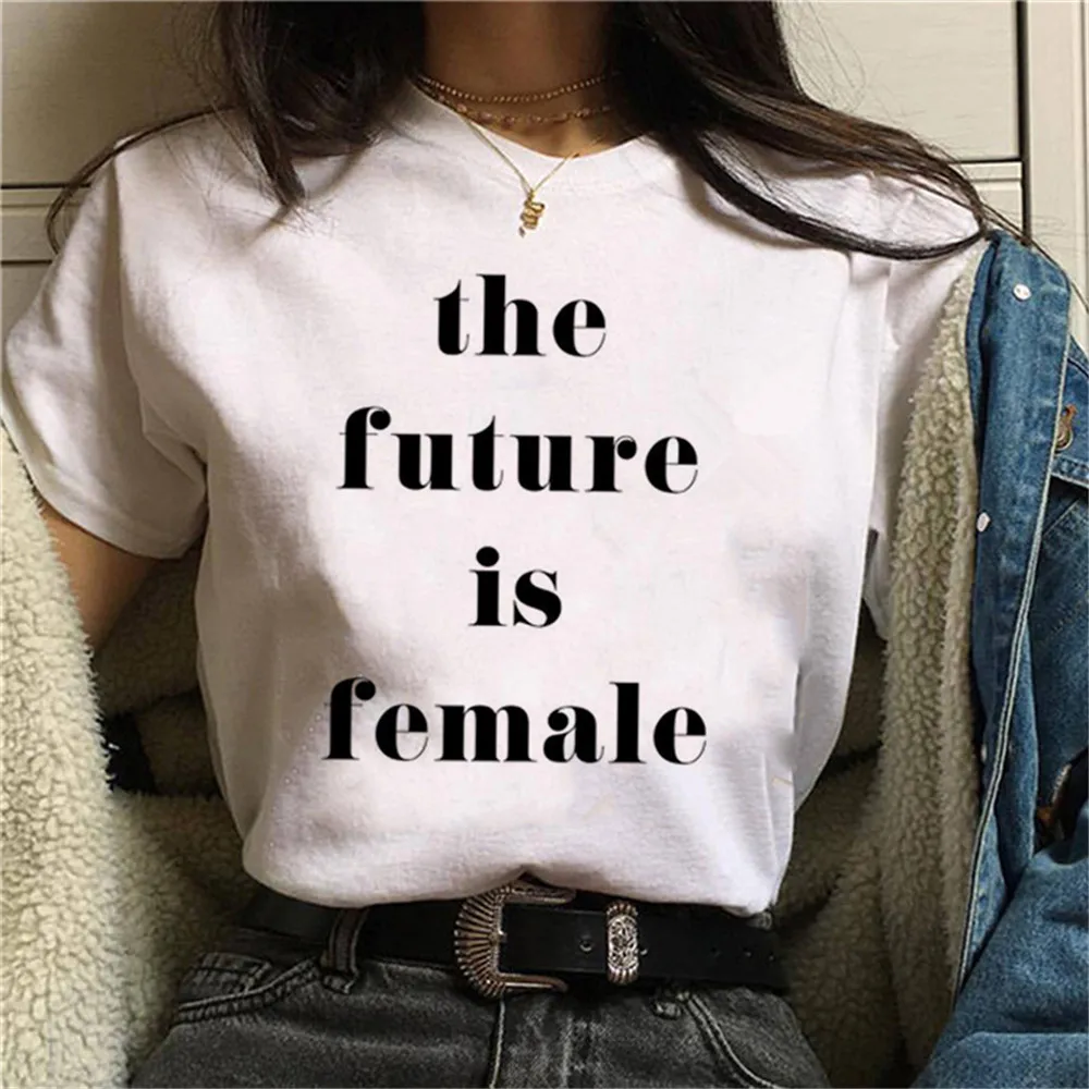 

FIXSYS Cartoon Print Women Female Tshirt Summer Harajuku Short Sleeve White T Shirts Women Casual Round Neck Tops Clothing