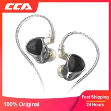 CCA CA24 armatura bilanciata 12BA cuffie Monitor In-Ear tappi per le orecchie cuffie cablate cancellazione del rumore Sport videogiochi auricolari