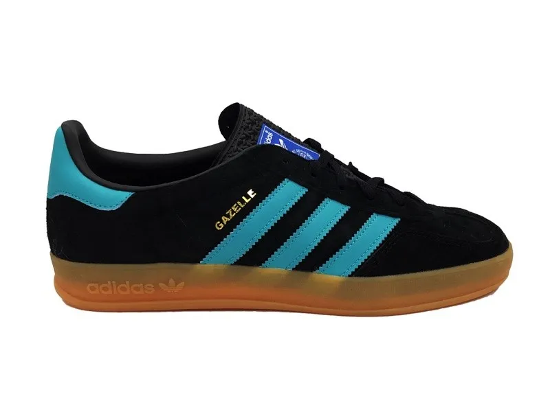 adidas gazelle black and green