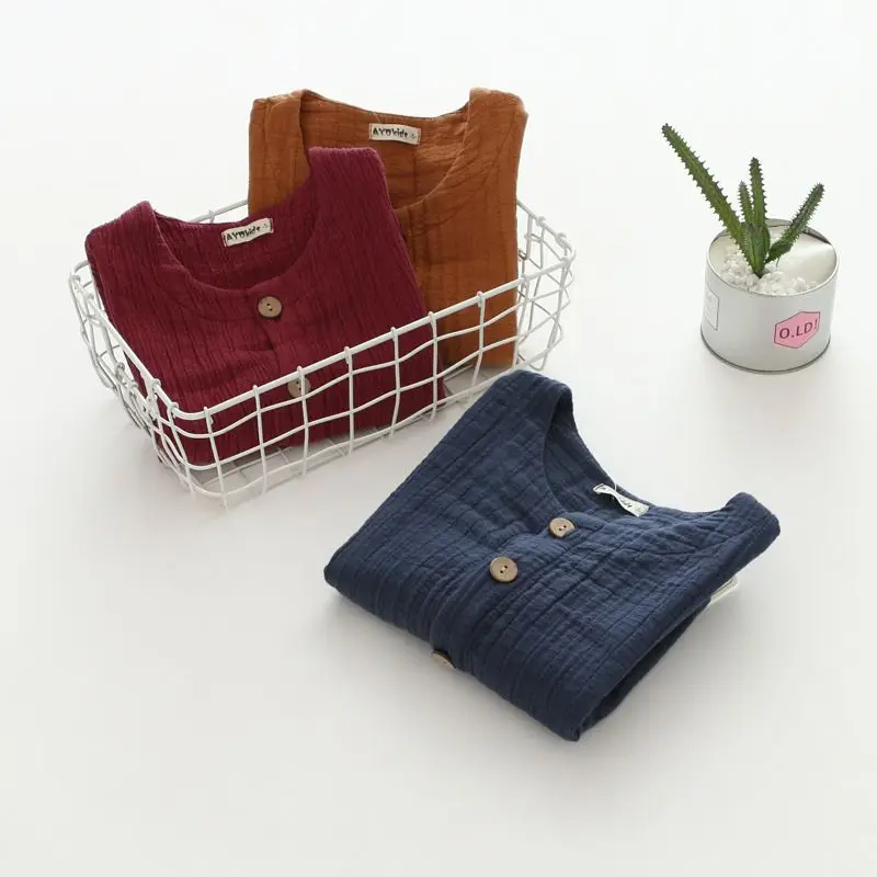

2018 Spring And Autumn Korean-style Children Open Buckle Tops BOY'S Candy-Colored Crew Neck Coat Baby CHILDREN'S Jacket