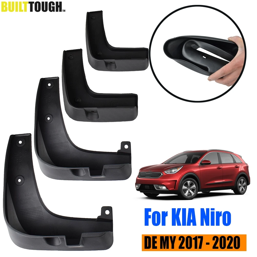 4 шт. Брызговики для Kia Niro DE MY 2017 2018 2019 2020 переднее заднее крыло протектор |