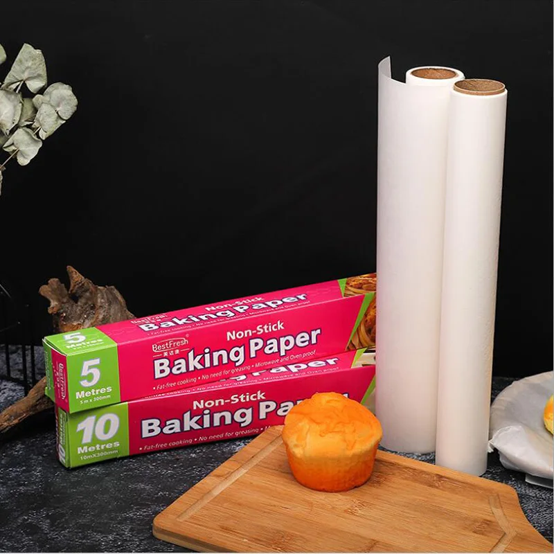 Greaseproof Oven Bakeware Baking Cooking Paper Baking Paper Parchment Paper Rectangle Baking Sheets for Bakery BBQ Party