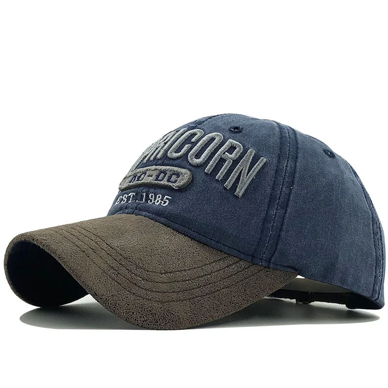 New fishing Baseball Caps For Men Denim Streetwear Women Dad Hat