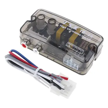 

RCA Car Subwoofer High Frequency to Low Frequency Converter with Time Delay Function