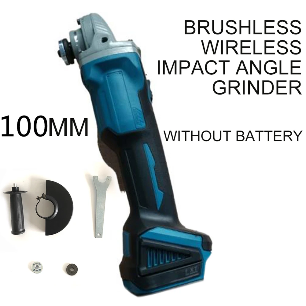 

21V Compact Electric Angle Grinder Body Cutter Tools For Wood Grinding Cutting