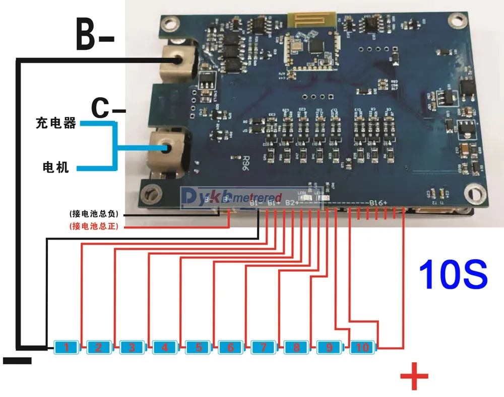 Смарт Bluetooth 5 S-16 S 40A 80A 100A 150A литий-ионная Lifepo4 LTO литиевая батарея Защитная плата BMS баланс приложение 7S 8S 10S 12S 14S