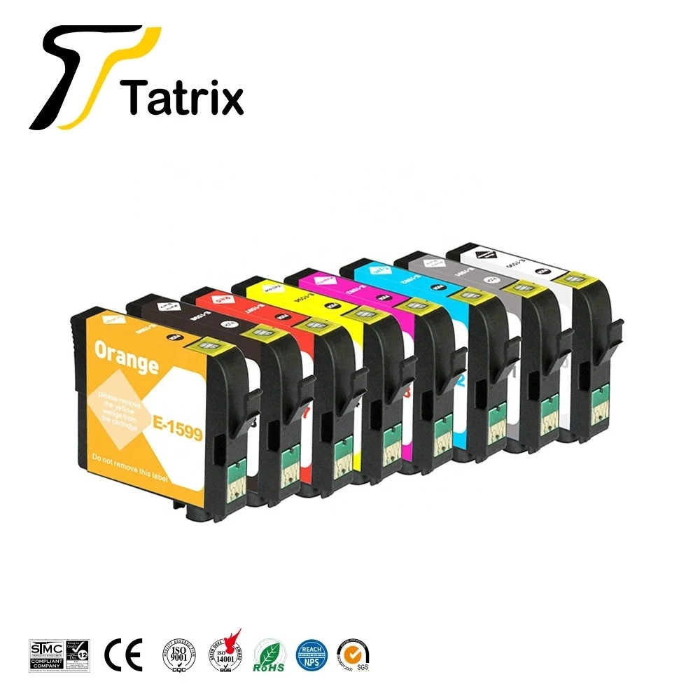 Для печатающей головки Epson T1590 T1591 T1592 T1593 T1594 T1597 T1598 T1599 патрон чернил для принтера