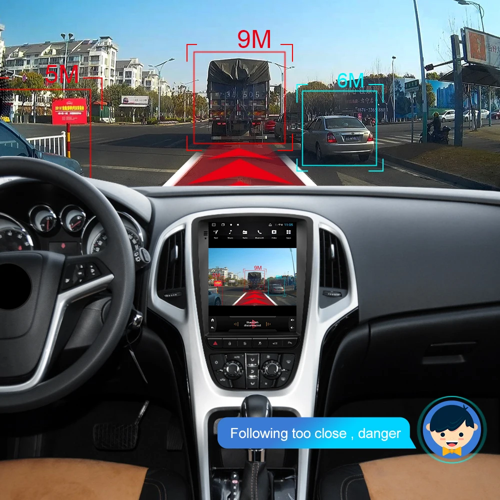 Isudar H53 Vertikale 1 Din Android Auto Radio Für Opel/Vauxhall/Astra J Buick/Verano 2009- 2014 GPS