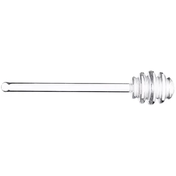 

1Pc Solid Glass Honey Stirring Stick Coffee Jam Stirring Stick Honey Dipper