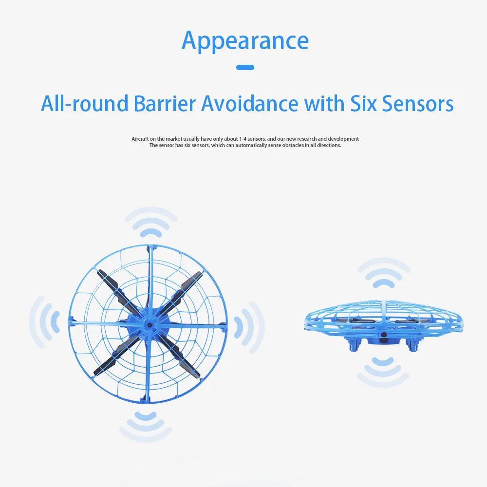 UFO Дрон с камерой Часы Интеллектуальный индукционный Радиоуправляемый квадрокоптер высота держать Прохладный светодиодный самолет дети плавающие интерактивные игрушки