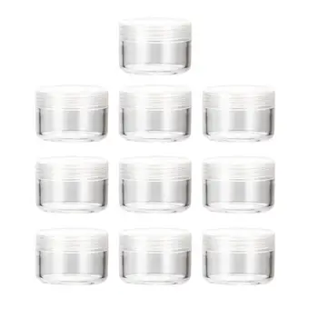 Wholesale 10Pcs/Set Transparent Refillable Bottles Multi Size Eye Cream Bottle Reusable Protable Travel Refillable Boxes - Thumbnail 4