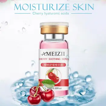 

Ameizii Cherry Hyaluronic Acid Moisturizing Skin Care Hydrating Whitening Essence Firming Skin Beauty Whitening Essence TSLM1
