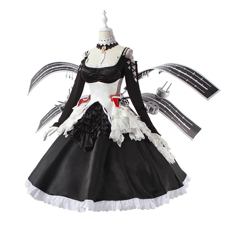 only costume Коллекция Azur Лейн, карнавальный костюм для женщин, униформа для девочек, костюмы для женщин, одежда Аниме, наряды на Хэллоуин, COS out - Цвет: only costume
