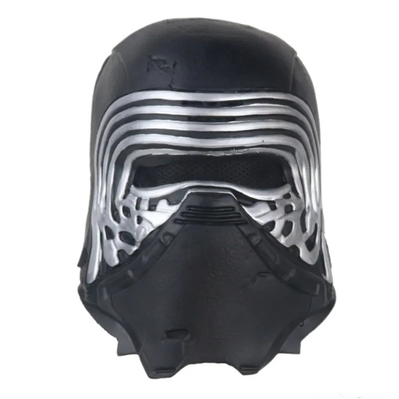 Новые Звездные войны 9 The Rise Of Skywalk Kylo маски ren Косплей Пробуждение силы латекс шлем маски вечеринка Хэллоуин реквизит - Цвет: B