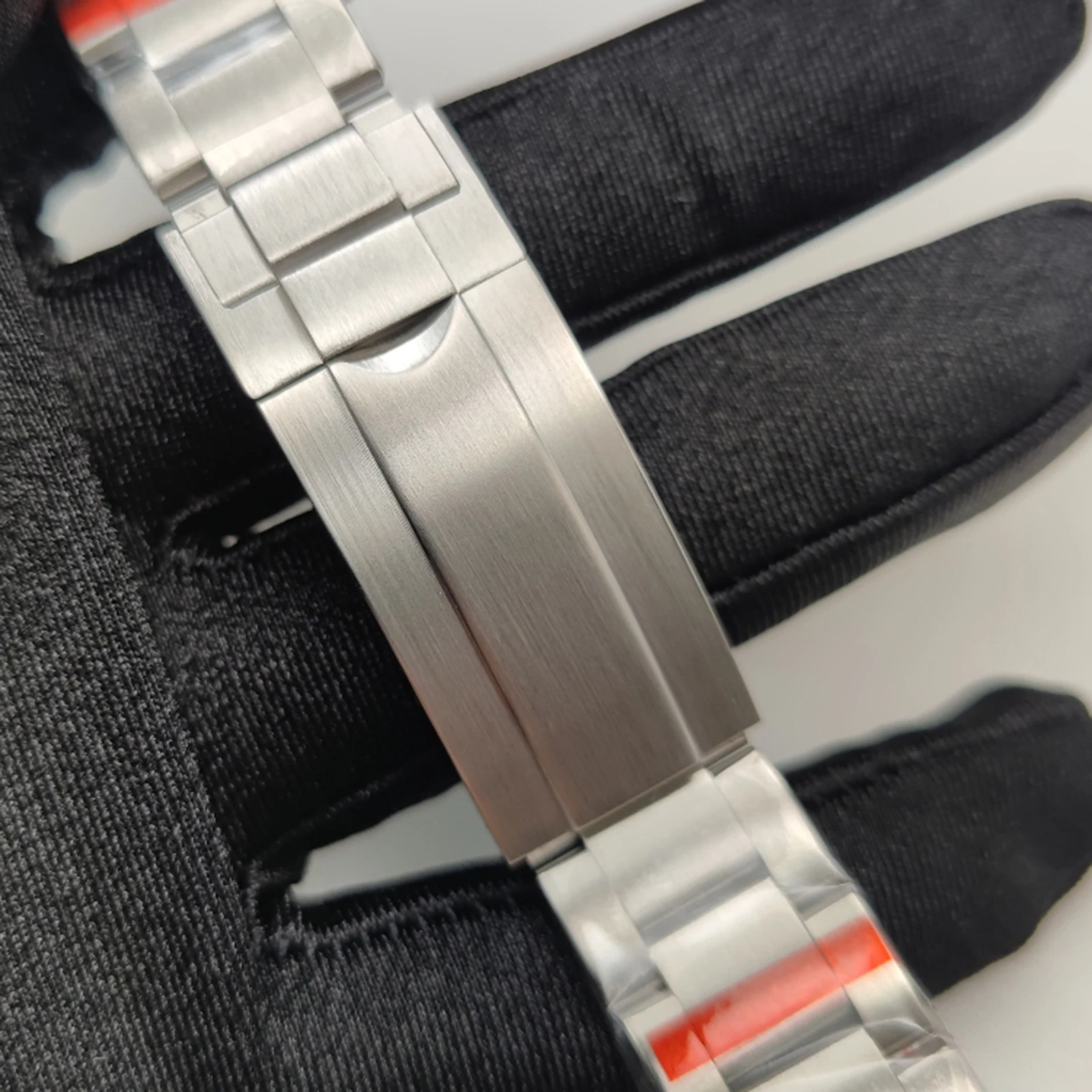 20mm Watch Strap 316L Stainless Steel Bracelet Steel Band Quick Fine-Tuning Mechanical Watch Watchband Replacement