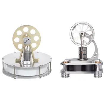 

Stirling Low Temperature Engine Motor Steam Heat & Low Temperature Difference Stirling Engine Alloy Study Model