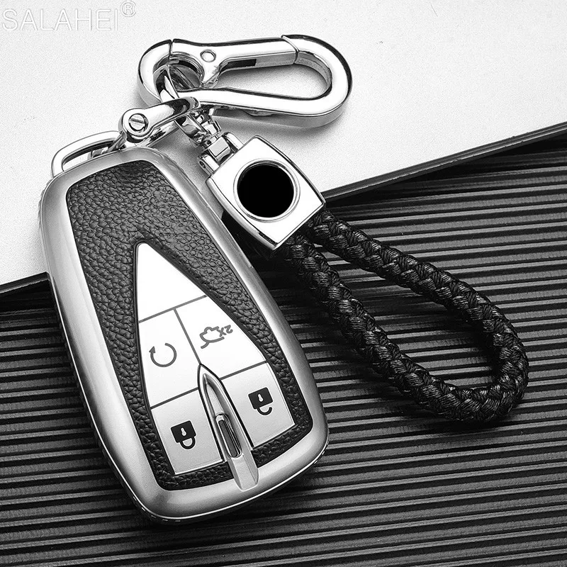 

Newly Style TPU Car Key Case Cover Shell For Changan CS35PLUS CS55PLUS CS75PLUS 2019-2020 Car Styling Accessories Key Case Cover