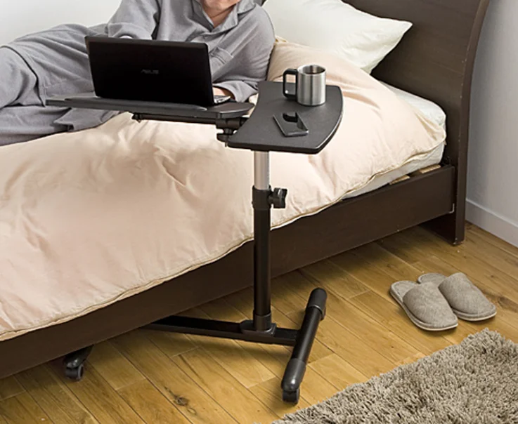 Lazy Table Stand Lap Sofa Bed Tray Laptop Portable computer Desk Keyboard Tray Height Adjustable- s