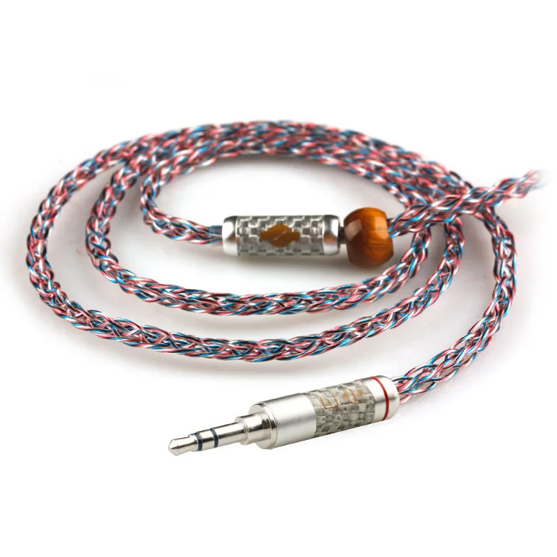 xiaofan ae02 8 Core Cu-Ag Alloy Upgrade Cable 2.5/3.5/4.4mm Balanced With MMCX/2pin Connector For sony ex1000 QDC se846 | Электроника
