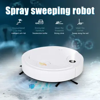 

Intelligent Sweeping Robot, Household Charging, Sweeping, Vacuuming, Mopping, Spray, Ultraviolet 5-in-1 Cleaning Machine