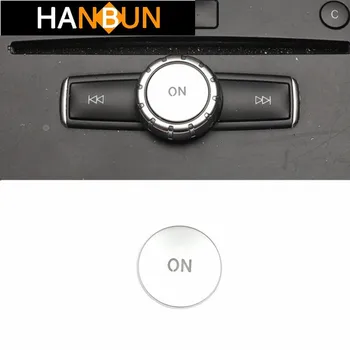 

Car Console Volume Multimedia Switch Button Cover Trim For Mercedes Benz W204 C180 E260 ML350 GLK200 Interior Accessories