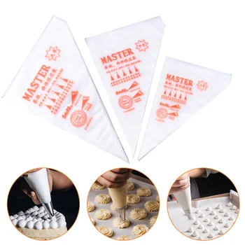 

Disposable Pastry Bags Bakeware Kitchen Icing Food Preparation Bags Cake Icing Piping Bags For Baking Cake Decoration Tools