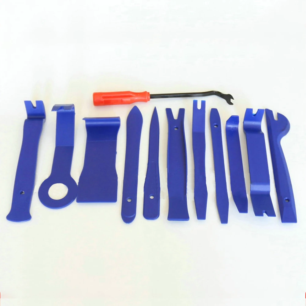 

12pcs/set Practical Repairing Loudspeaker Plastic Repair Disassembly Durable Interior Audio Car Panel Removal Tool