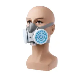 Респиратор против пыли, маска, фильтр, промышленное распыление краски, защитная Лицевая панель LX9A