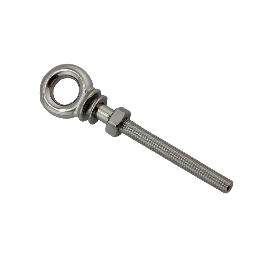 

Cross Border for Stainless Steel Rings Screw Long Ring Bolt Non-Welding Overall Long Bolt Swing Bolt