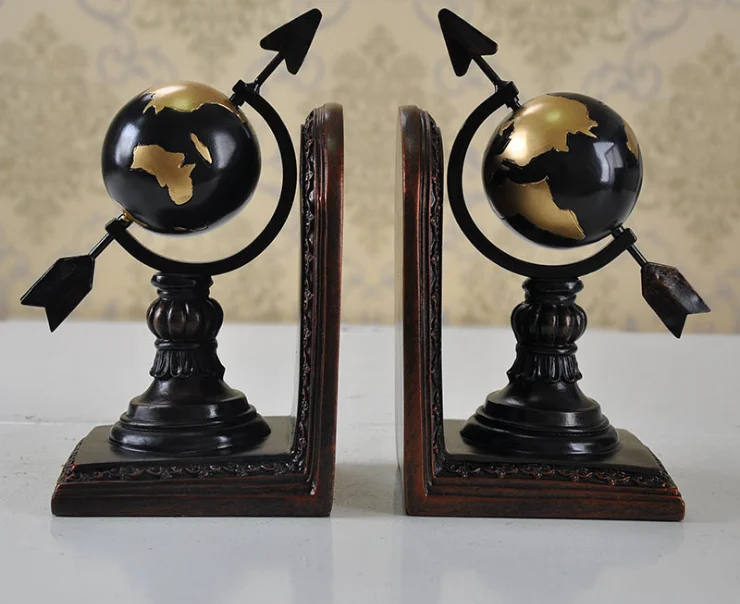 Пасторальная статуя собаки книжная подставка художественная скульптура из