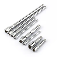 Socket ratchet wrench extension bar 1/4" 3/8" 1/2" crv 50/75/100/125/150/250mm long bar 1