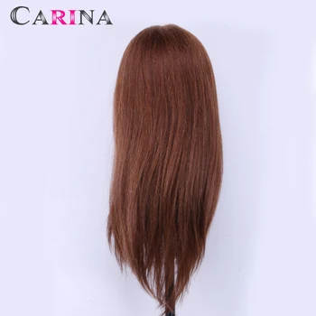 

60cm 100 Human Hair Mannequin Head Hairdresser Doll Hairstyles Manequin Head With Long Hair Doll Head Hair Styling Practice Hair