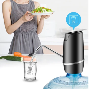 

Water Bottle Pump Automatic Drinking Water Pump Portable Electric Water Dispenser Water Bottle Pumping Device USB Charging