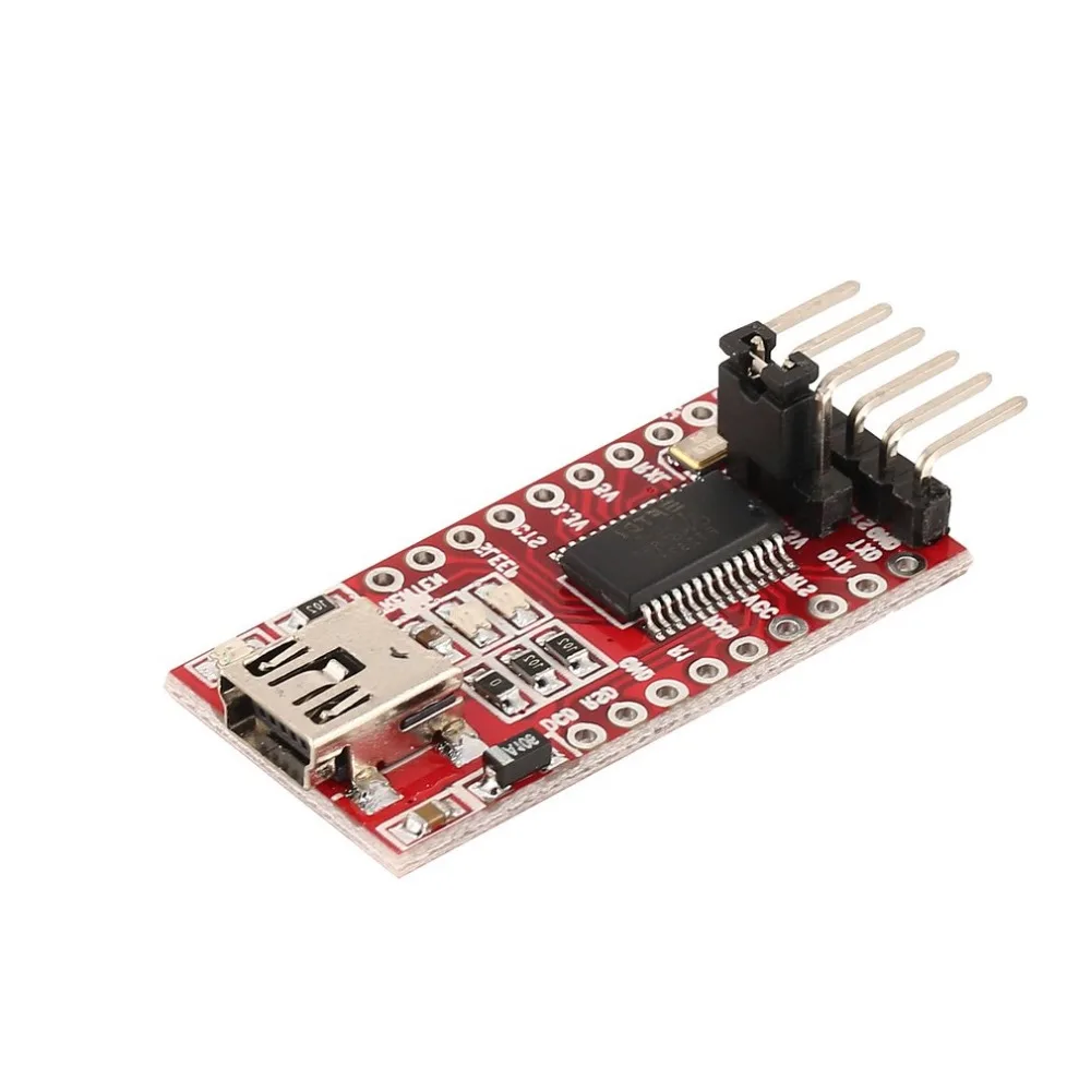 FT232RL FTDI USB to TTL Serial Adapter Module for Arduino FT232 Mini Port Support 3.3V 5V Compatibility Download Line