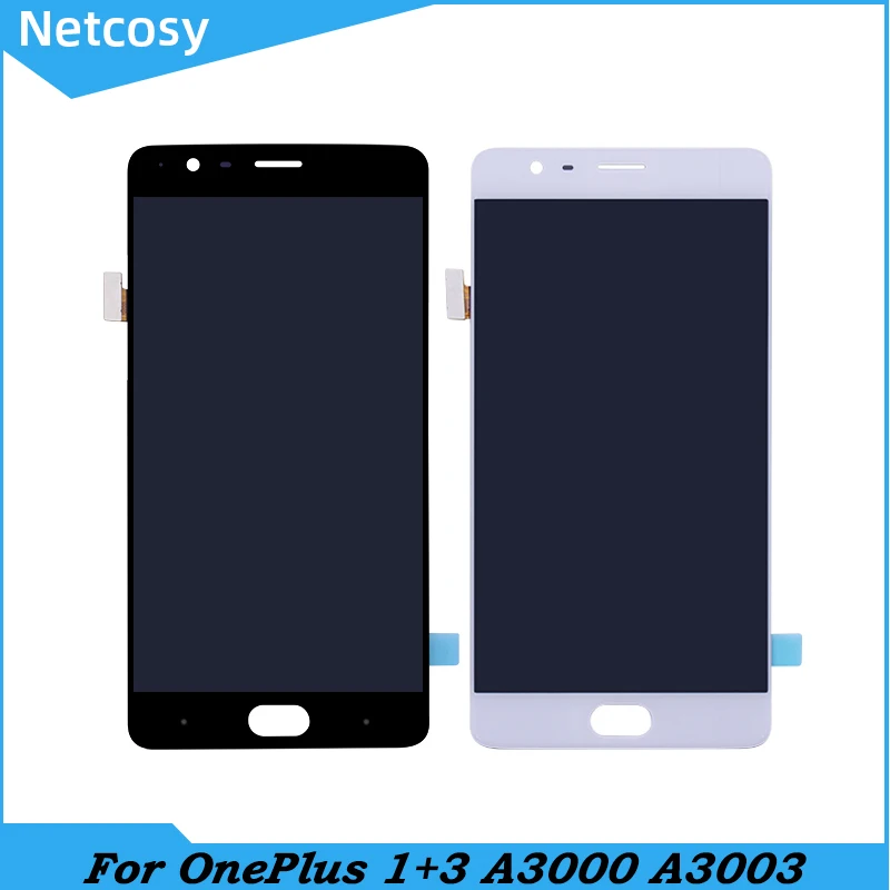 

For Oneplus 3 LCD Display Touch Screen Digitizer Assembly Replacement For Oneplus 1+3 A3000 A3003 LCD Screen