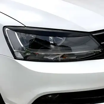 

2 Pcs/lot Headlights Eyebrow Eyelids ABS Trim Cover for Volkswagen for VW for Jetta MK6 Sagitar NCS 2010 2011-2018 Car Styling
