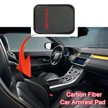 

Car Armrest Mat FOR Nissan sentra Auto Interior Armrests Box Mats PU Leather Box Carpet Protector Car Styling