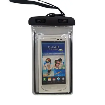 

Luminous fluorescent PVC transparent mobile phone waterproof bag 2