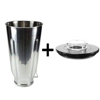 

Blender Parts 1 Stainless 1.25L Jar 1 Cup Lid Round Lid Replacement Parts For Oster 0041 2725 2726 4125 Kitchen Appliance