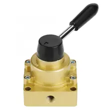 HV-02 герметизирующая ptfe-лента для 1/" Порты и разъёмы 3 позиции 4 подъездных путей, пневматический ручной рычаг клапана 1,5-8kgf/см^ инструменты для домашнего ремонта