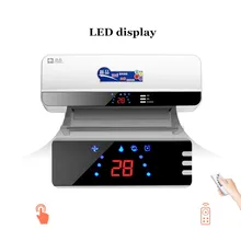 AC-08 светодиодный вентилятор с воздушным охлаждением для ванной комнаты, настенный вентилятор с сушилкой для сушки белья