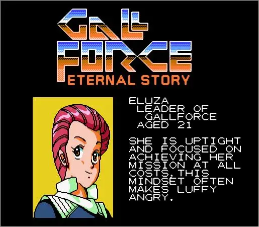 Gall Force Inglês Fds Emulado Cartucho de Jogo para Nes fc Console - Image 4