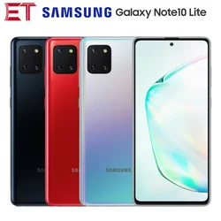 Глобальный Samsung Galaxy Note10 Lite SM-N770F/DS Dual SIM мобильный телефон 6,7 дюйм8 Гб оперативной памяти 128 ГБ ROM OctaCore 4500 мАч NFC Android 10 чехол для телефона