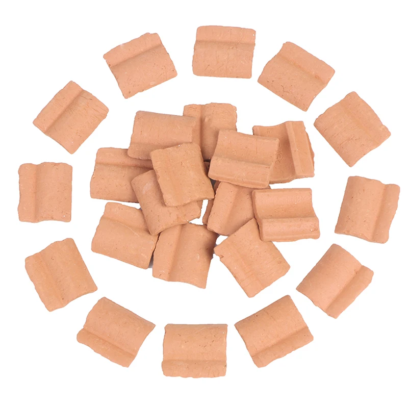 Miniature  Silica Gel Mould Tile Turning Mould  Scenario Sand Table Diy Material House Roof Mold Building Scene Model For Roof