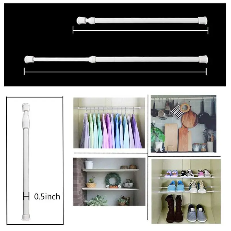 штанга для шкафа телескопическая с ручкой. штанга раздвижная икеа. телескопическая штанга для одежды.