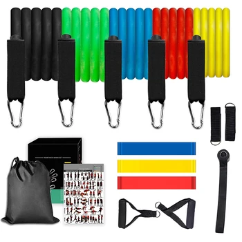 

Fitness Rally Sets Of Multi-Functional Muscle Yoga Training Rope Strength Training Resistance Band