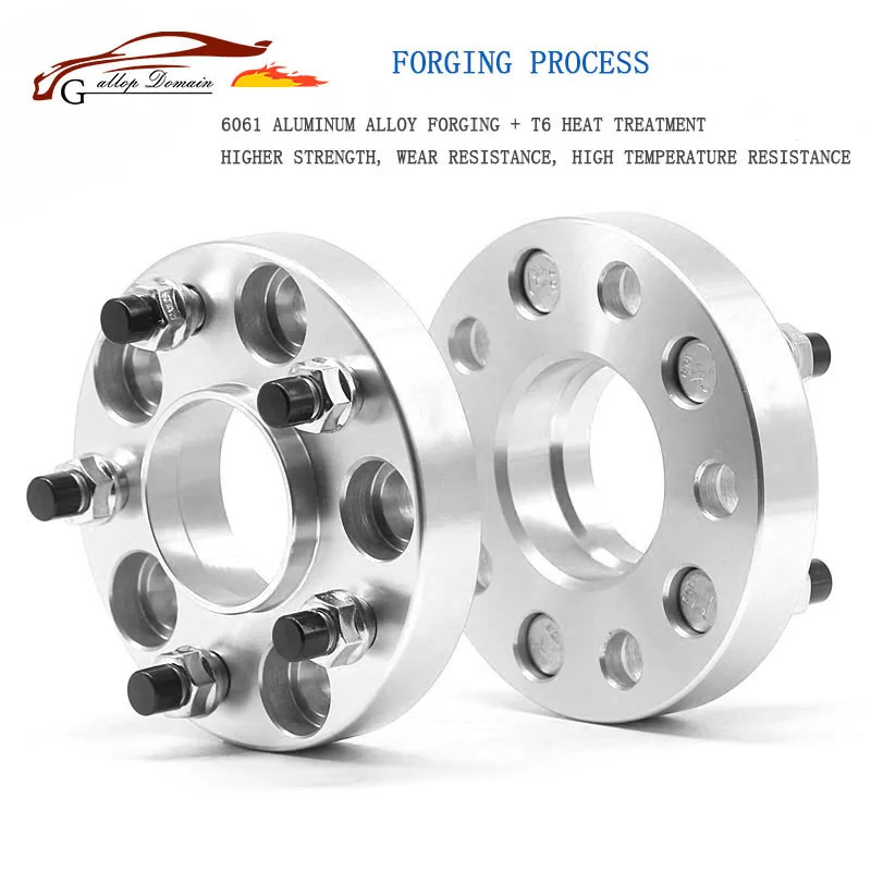 

Gallop Domain 2PCS 5x108 CB:65.1mm Aluminum alloy CNC higher forge wheel spacers suit for Volvo Series 240,700,850,960,C70,S60,