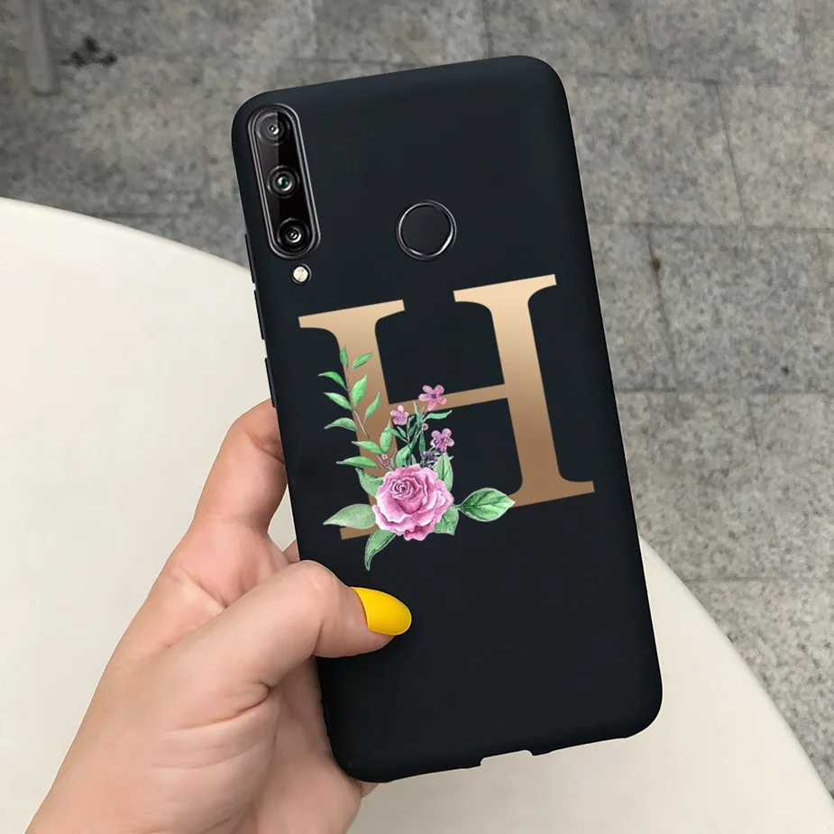 Cute Letters Case For Huawei Y5p Y6p Y7p 2020 Case Soft Slim Shell Silicone Back Cover For Huawei Y7p Y6p Y5p Phone Cases Bumper mobile phone cases with card holder